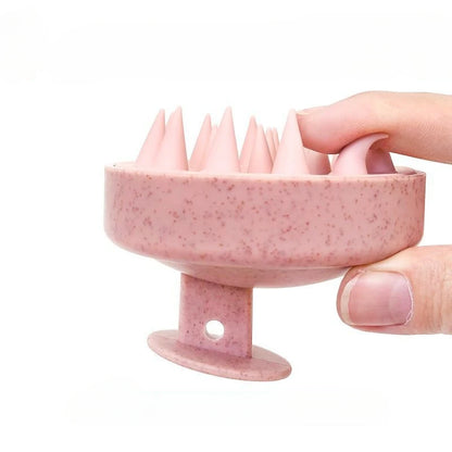 Silicone Scalp Massager and Shampoo Brush